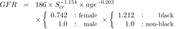 Formula for non IDMS calibrated method